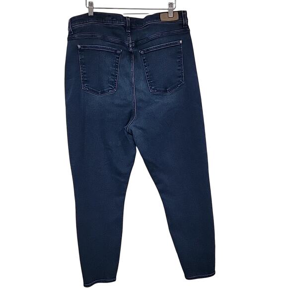 7FAM Aubrey Super High Waist Ankle Skinny Jeans in Luxe Vintage Luna, 34 - Picture 3 of 12